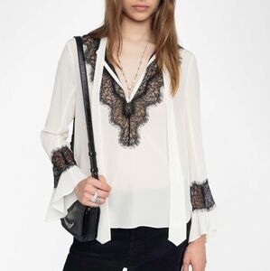 ZADIG & VOLTAIRE Tuan Lace Shirt